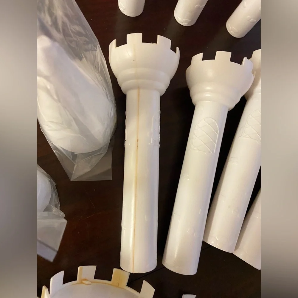 Wilton Romantic Castle Cake Making Set 32 Piece Complete Set PLUS a 2nd Partial